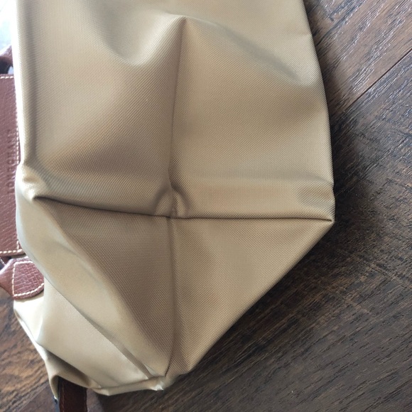 Sold!! Longchamp Small Le Pliage Tote Beige - Picture 8 of 8